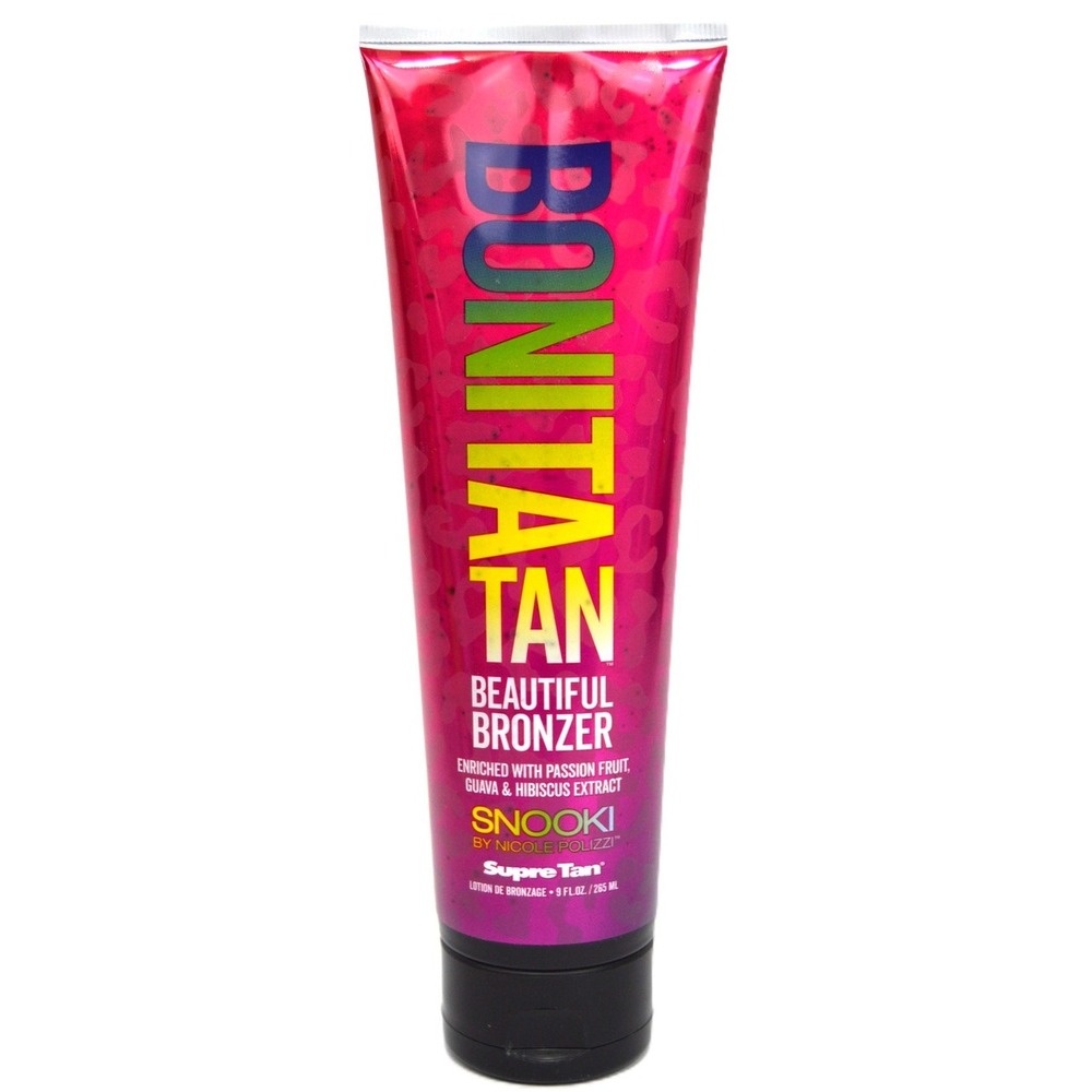 Supre Tan Snooki Bonita Tan Beautiful Bronzer Tanning Bed Lotion 9 Fl Oz